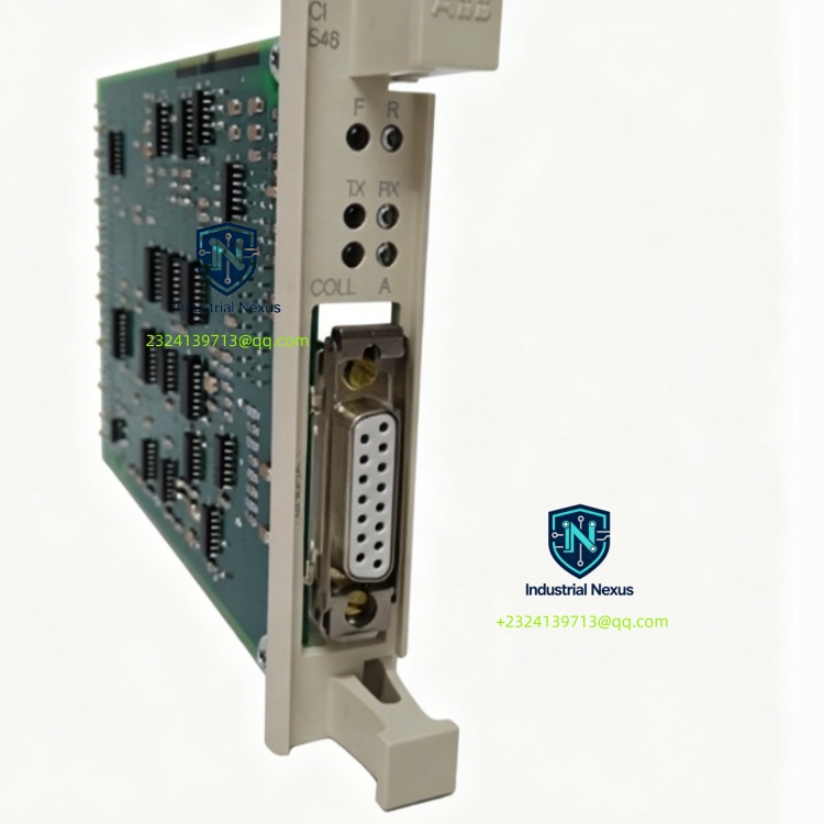 ABB CI546 3BSE012545R1 S100 I/O Bus Communication Module Advant OCS DCS Spare Part