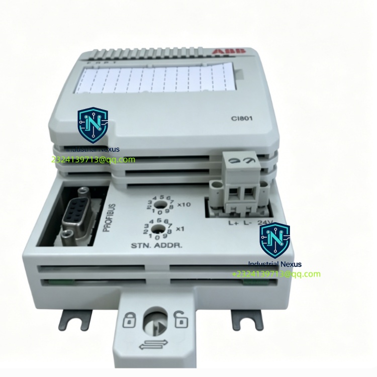 ABB CI801 3BSE022366R1 PROFIBUS DP-V1 Communication Interface Module