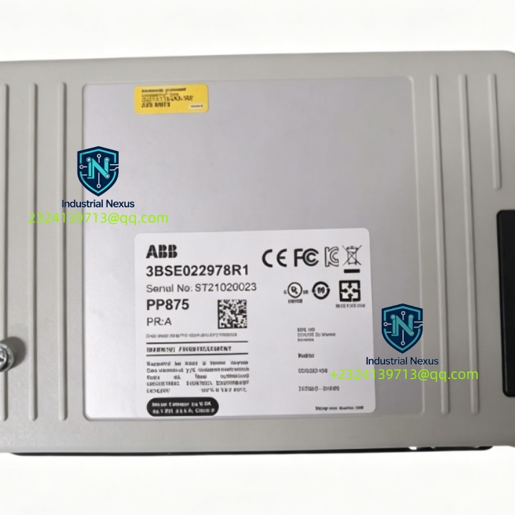 ABB PP875 3BSE092977R1 Panel800 Version6 7 Inch Touch Operator HMI Panel